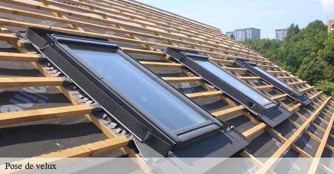 Pose de velux  abelcourt-70300 Artisan Fallone